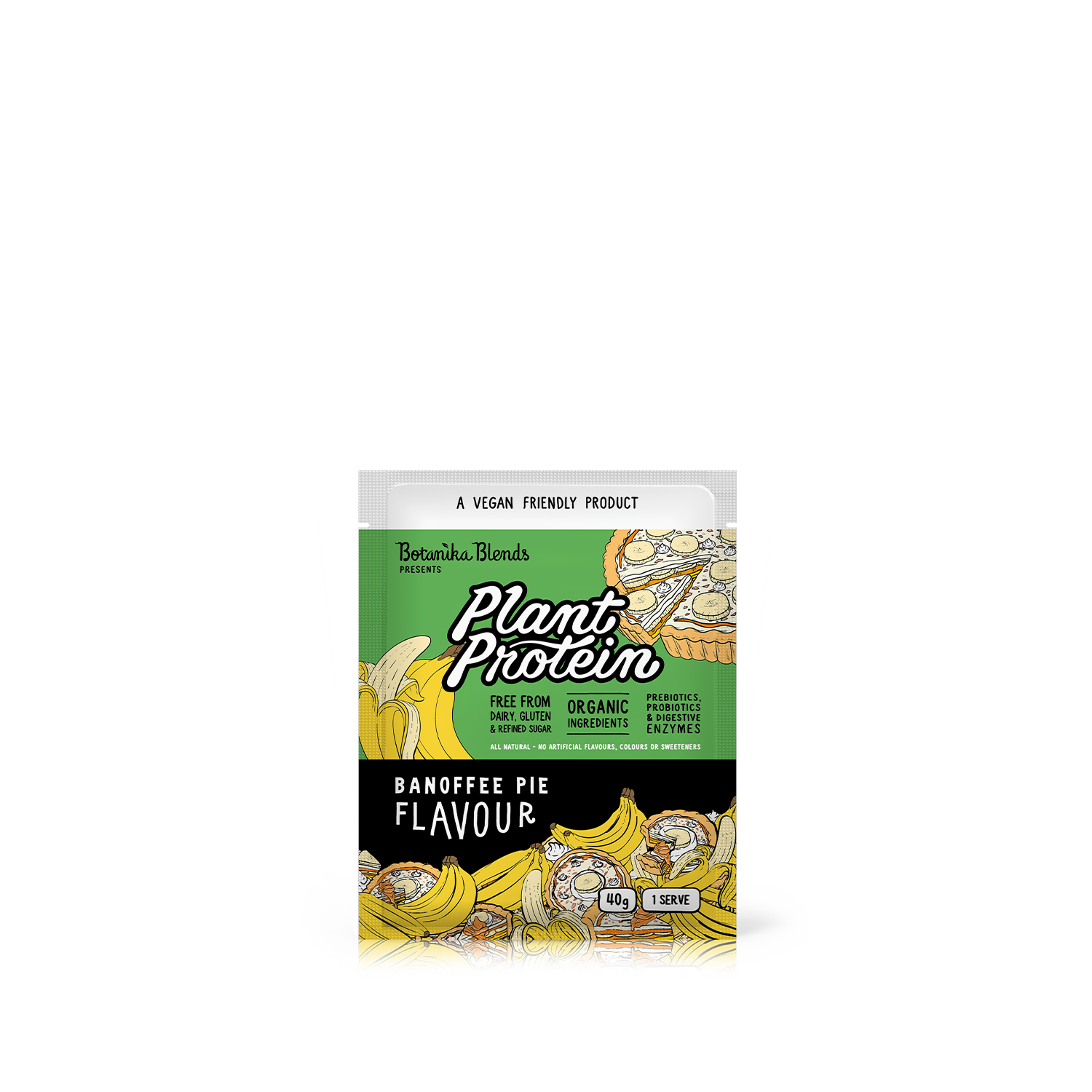 SAMPLE PLANT PROTEIN - BANOFFEE PIE - Botanika Blends