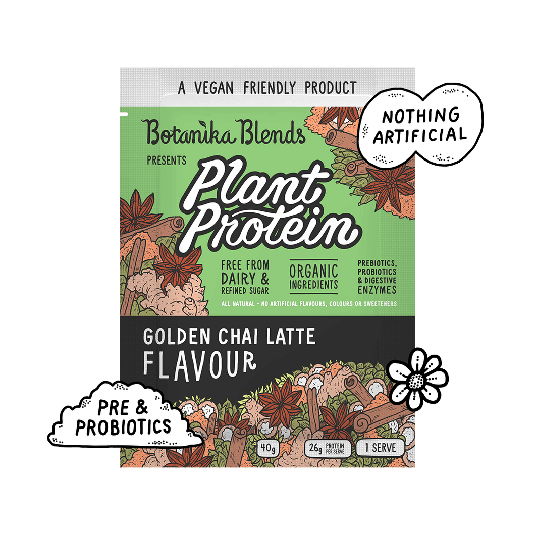 Plant Protein - Golden Chai Lattè - Botanika Blends