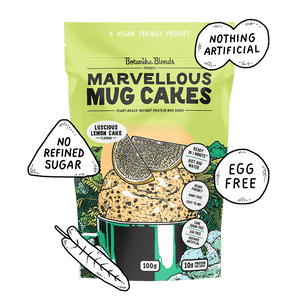 Marvellous Mug Cakes - Luscious Lemon Cake - Botanika Blends