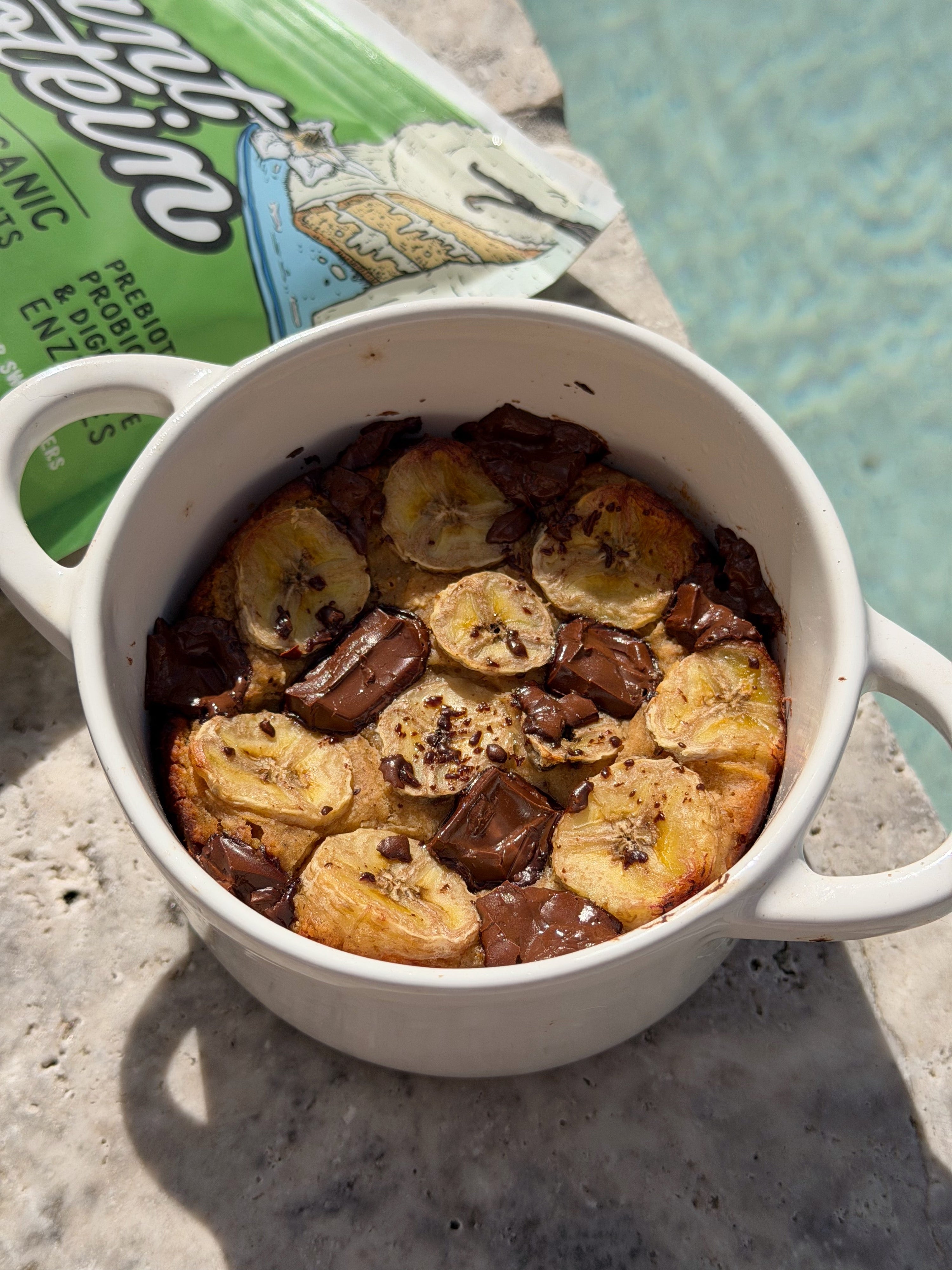 Banana Bread Protein Baked Oats