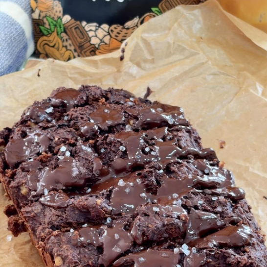 Chocolate Peanut Butter Banana Bread
