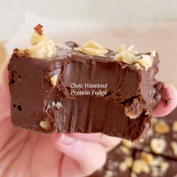 Chocolate Hazelnut Protein Fudge