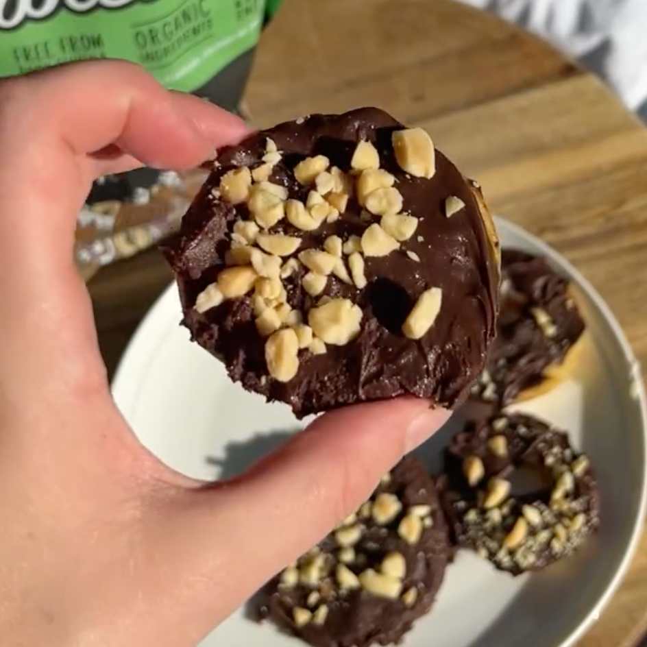 Chocolate Apple Protein Slices