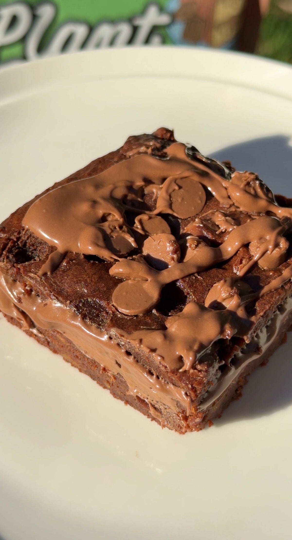 Sweet Potato Protein Brownies