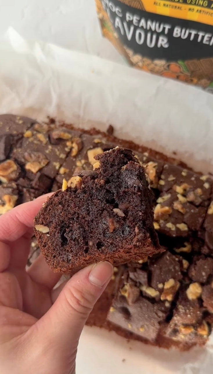 Chocolate Peanut Butter Fudge Brownies