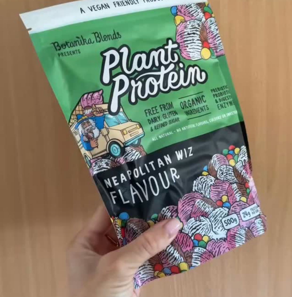 Neapolitan Protein Rice Crispy Bars
