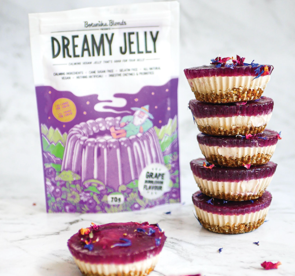 Peanut Butter & Jelly Cheesecake Cups