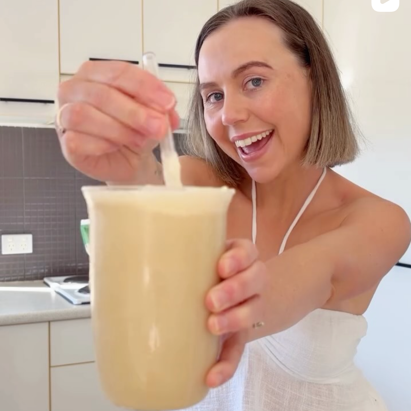 Salted Vanilla Protein Frappe