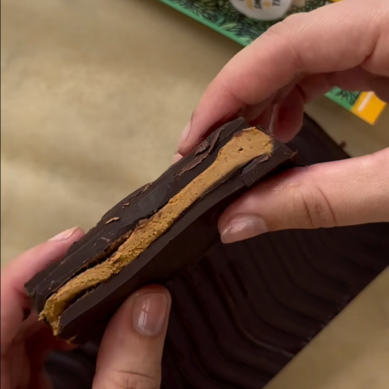 Vegan Choc PB Bars (with Peanut Butter Powder)