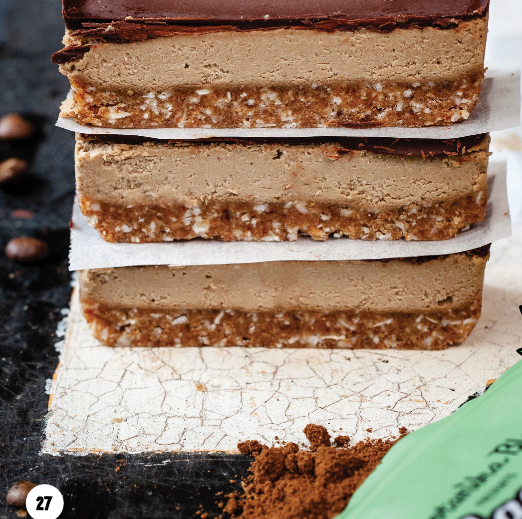 Vegan Tiramisu Slice