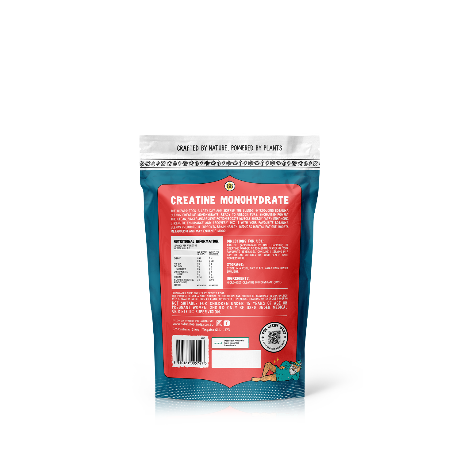 CREATINE MONOHYDRATE – PURE