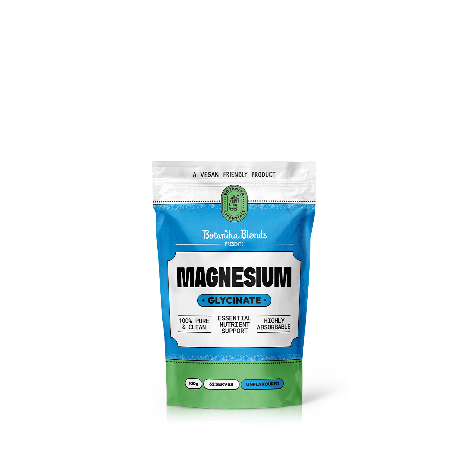 ESSENTIALS - MAGNESIUM GLYCINATE - Botanika Blends