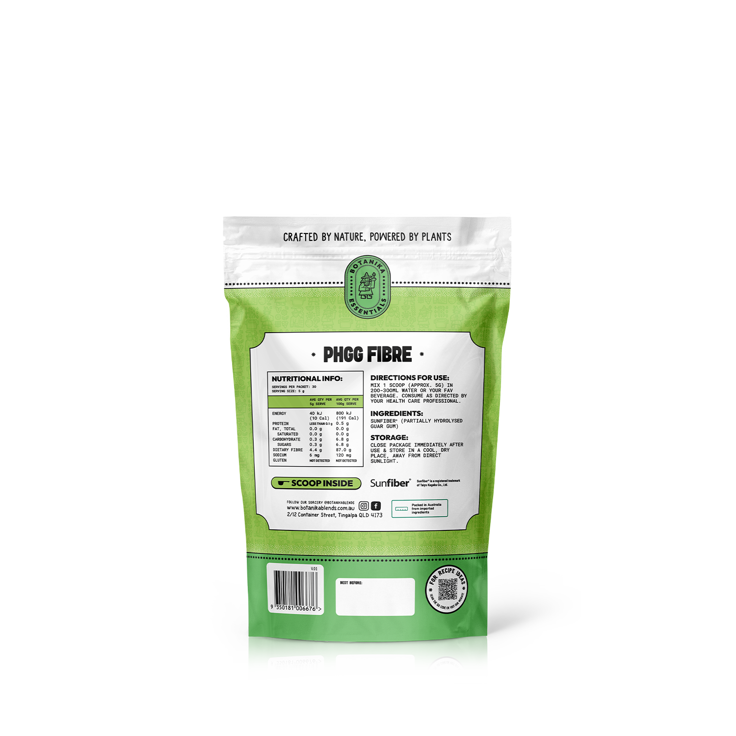 ESSENTIALS - PHGG FIBRE - Botanika Blends