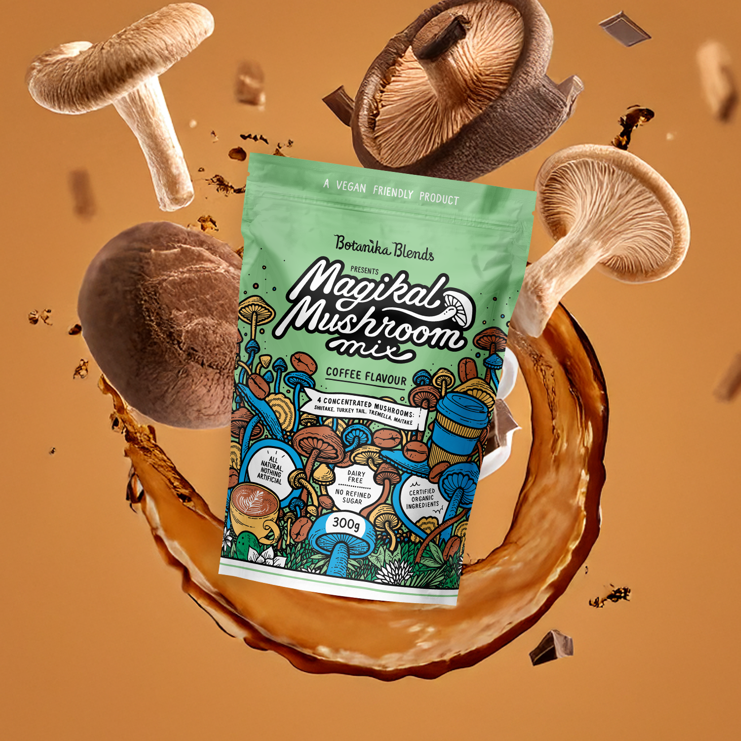MAGIKAL MUSHROOM MIX – COFFEE
