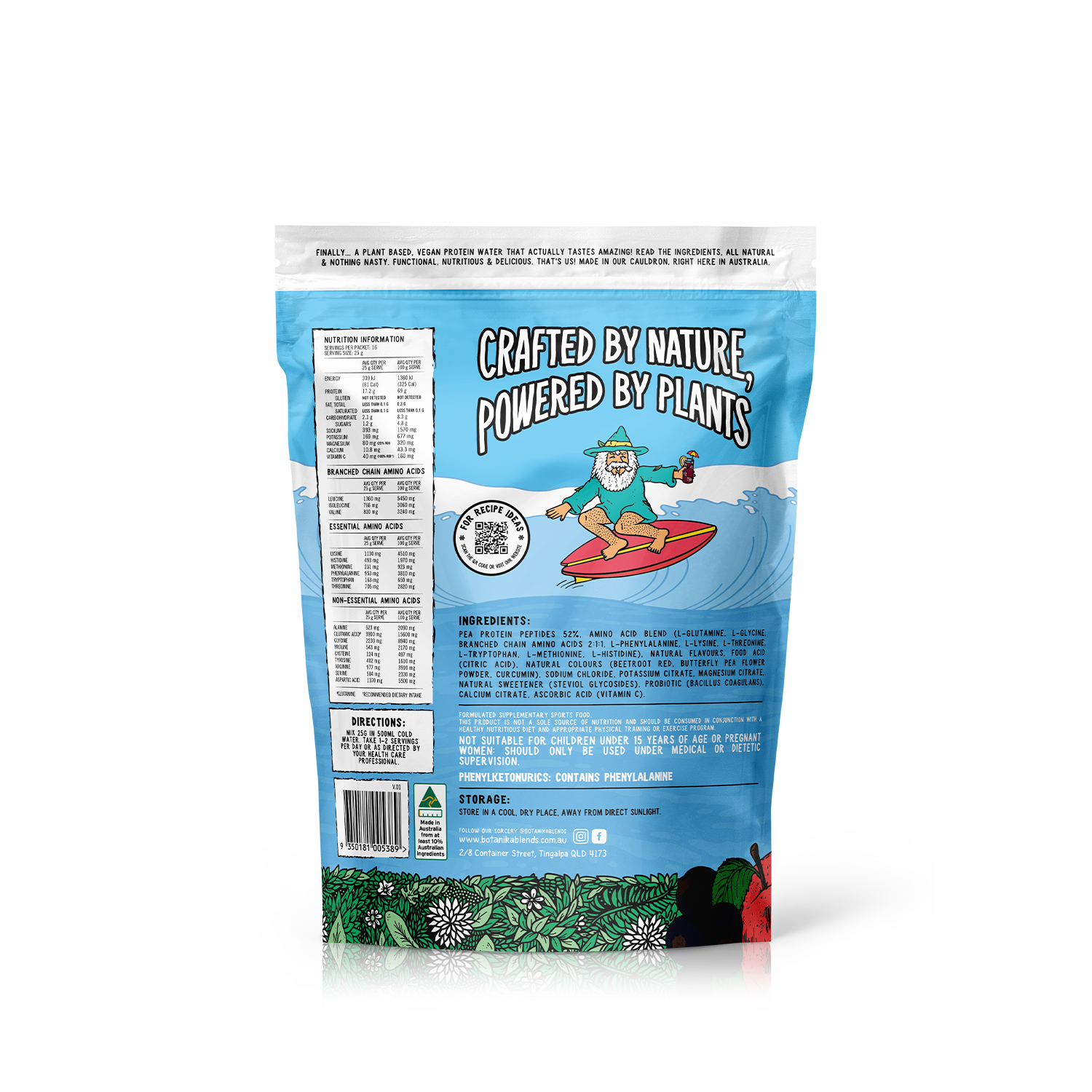 PROTEIN WATER – APPLE BLACKCURRANT