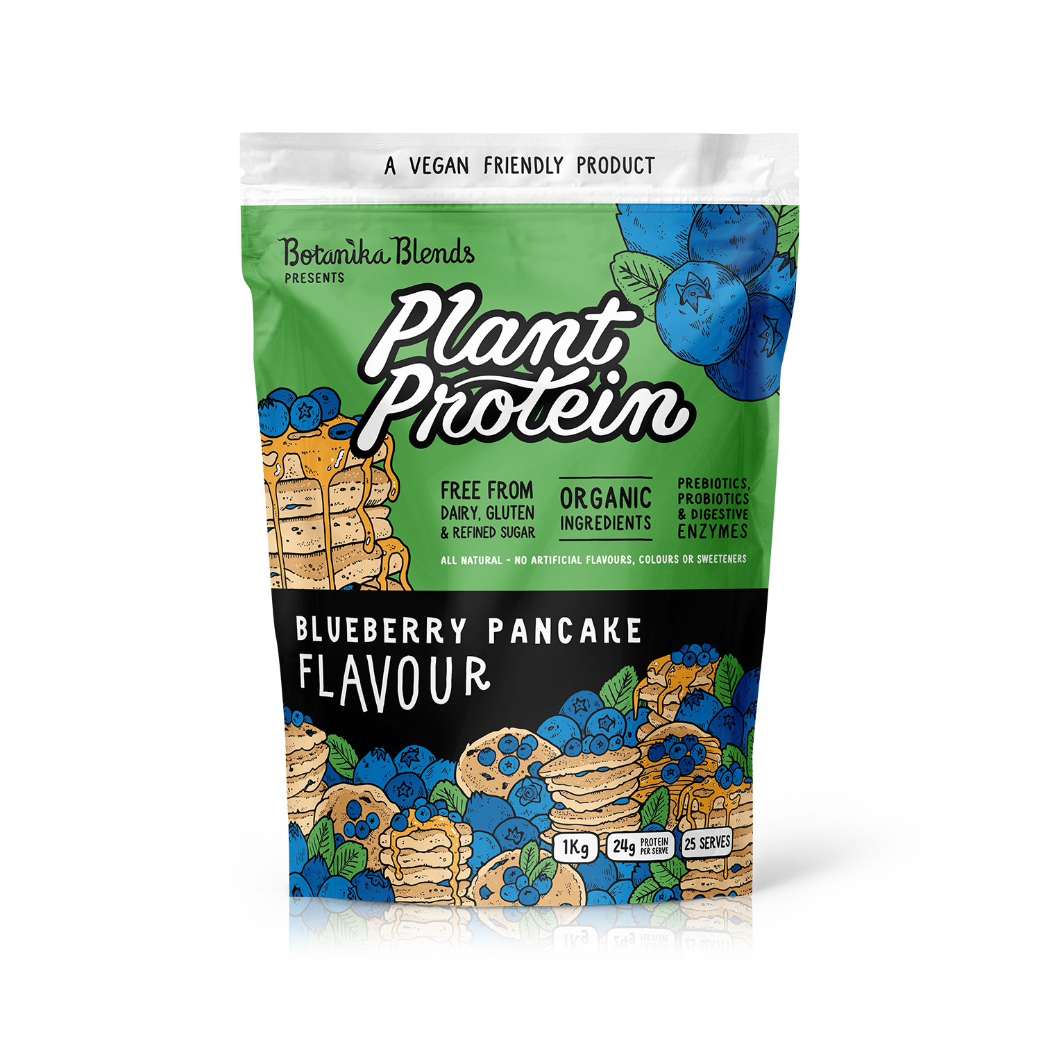 PLANT PROTEIN - BLUEBERRY PANCAKE