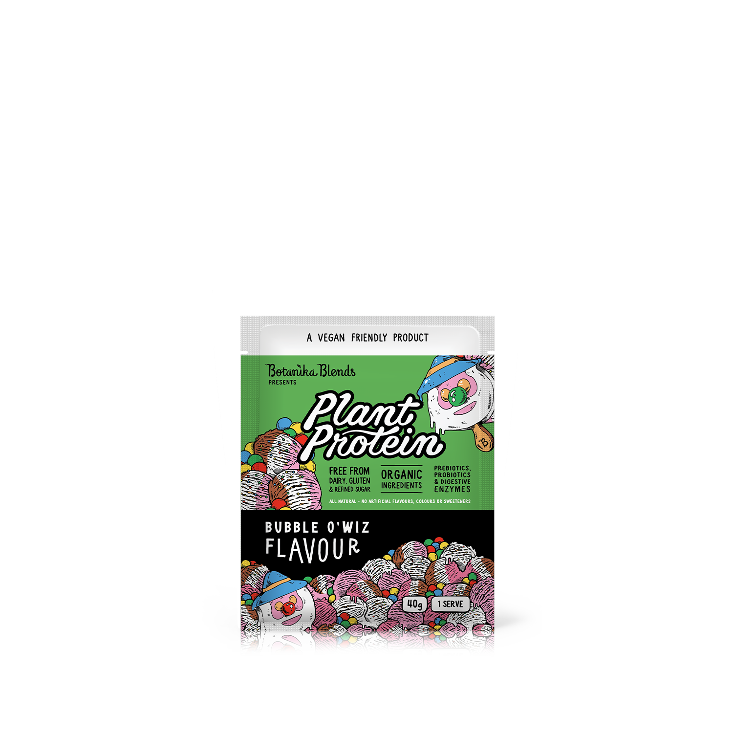 SAMPLE PLANT PROTEIN - BUBBLE O'WIZ - Botanika Blends