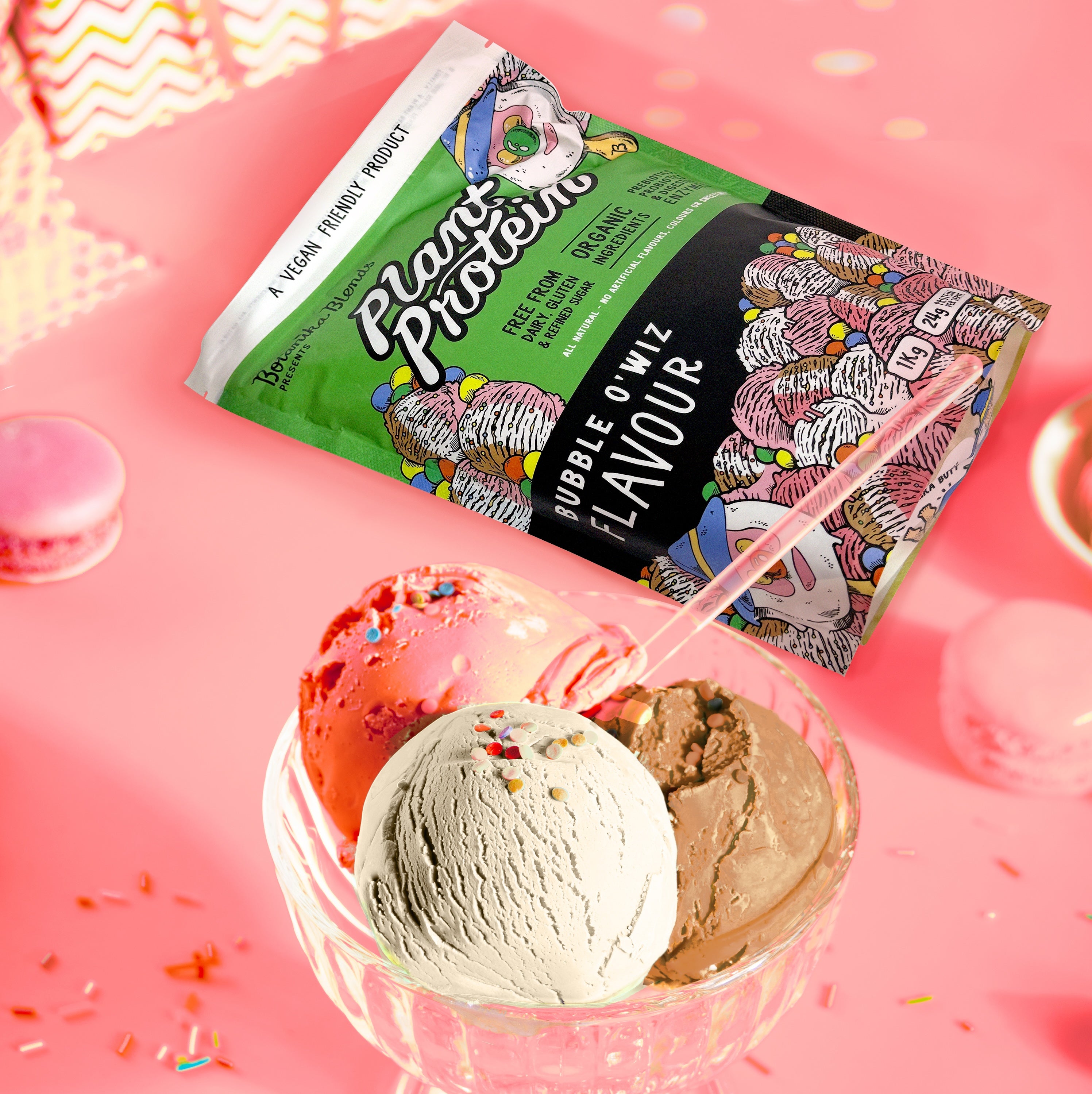 PLANT PROTEIN - BUBBLE O'WIZ