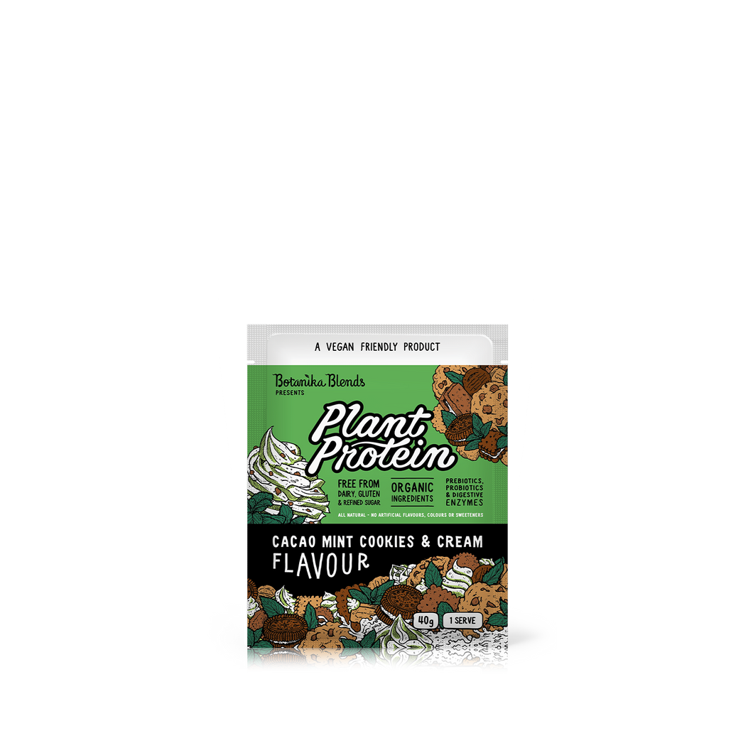 Sample Cacao Mint Cookies And Cream Plant Protein