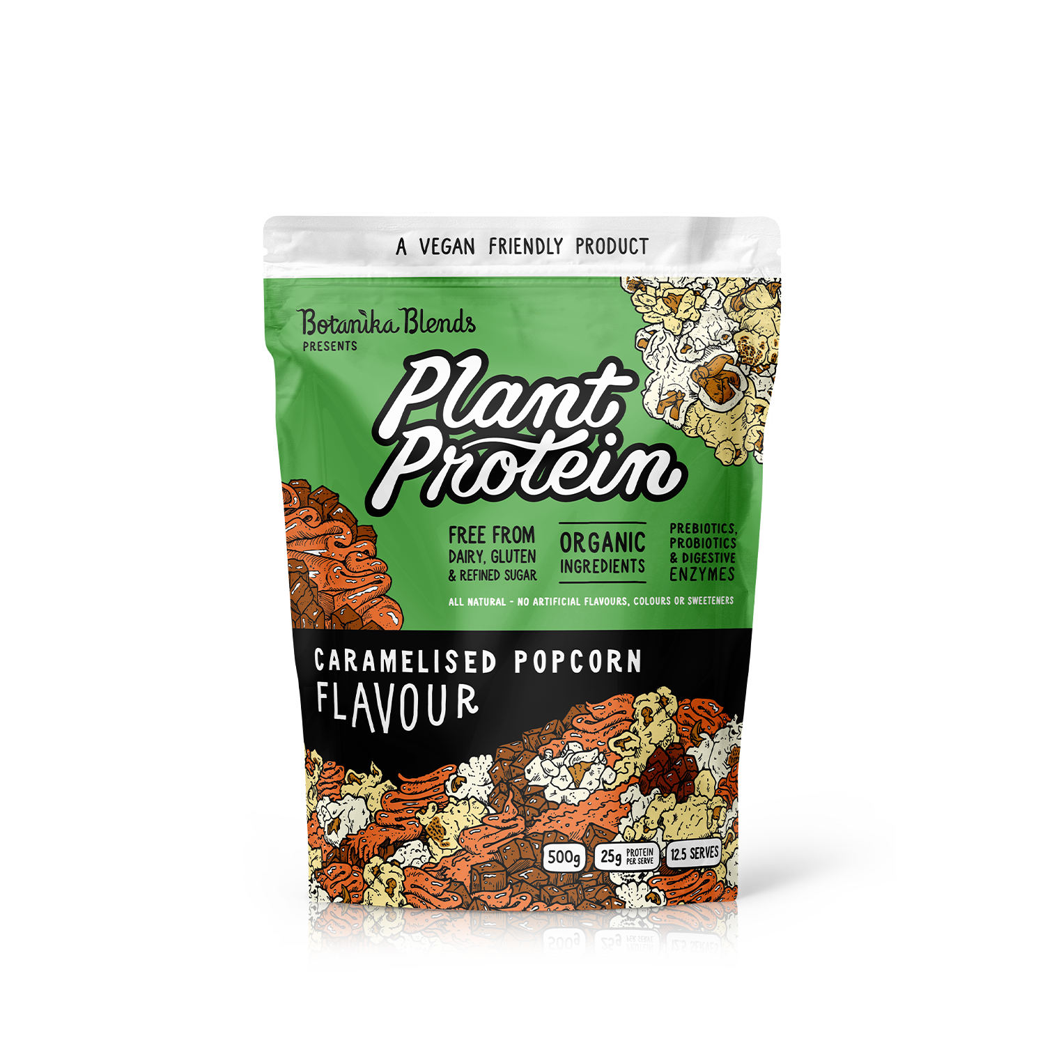 PLANT PROTEIN - CARAMELISED POPCORN