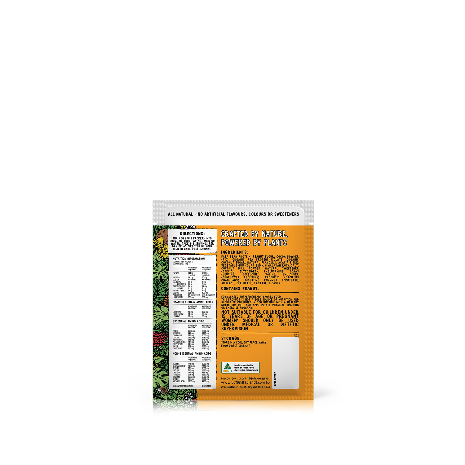 SAMPLE PLANT PROTEIN - CHOC PEANUT BUTTER