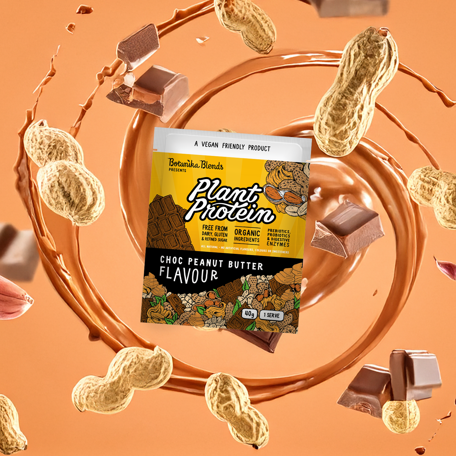 SAMPLE PLANT PROTEIN - CHOC PEANUT BUTTER