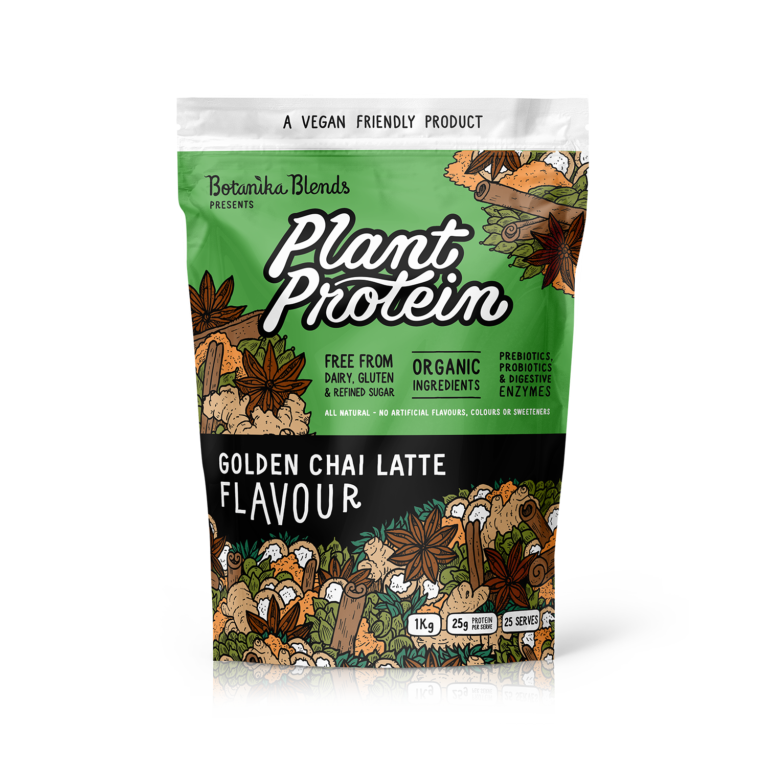 PLANT PROTEIN – GOLDEN CHAI LATTÈ