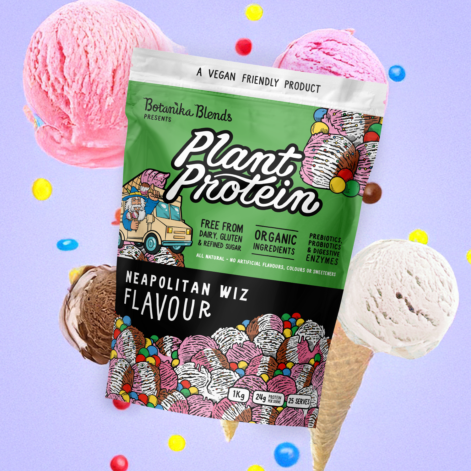 PLANT PROTEIN - NEAPOLITAN