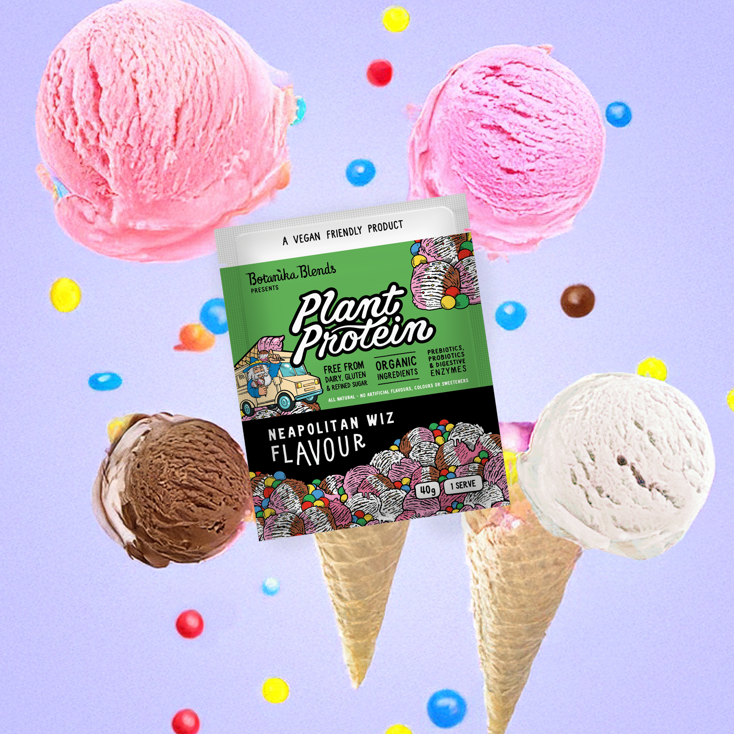 SAMPLE PLANT PROTEIN - NEAPOLITAN