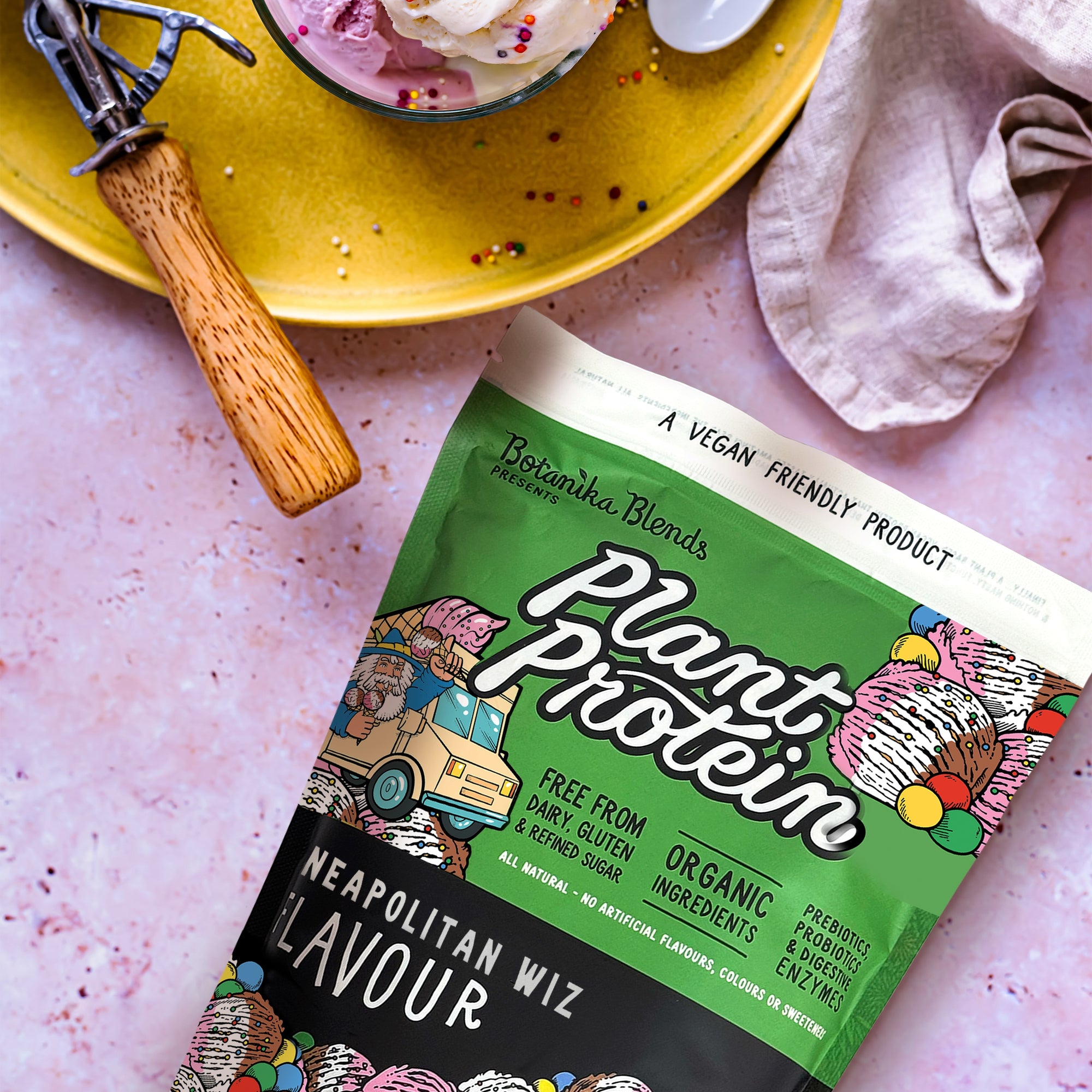 PLANT PROTEIN - NEAPOLITAN - Botanika Blends