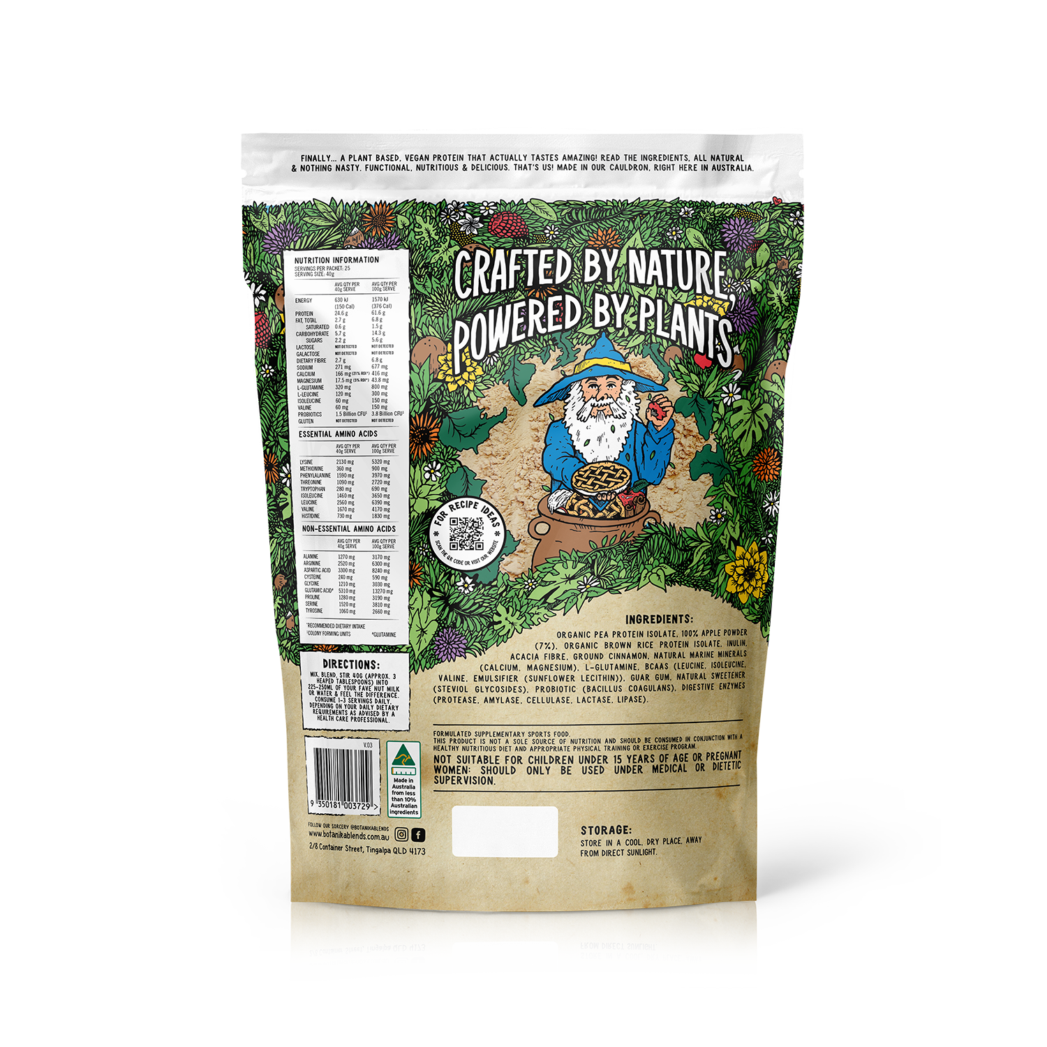 PLANT PROTEIN – OH MY APPLE PIE