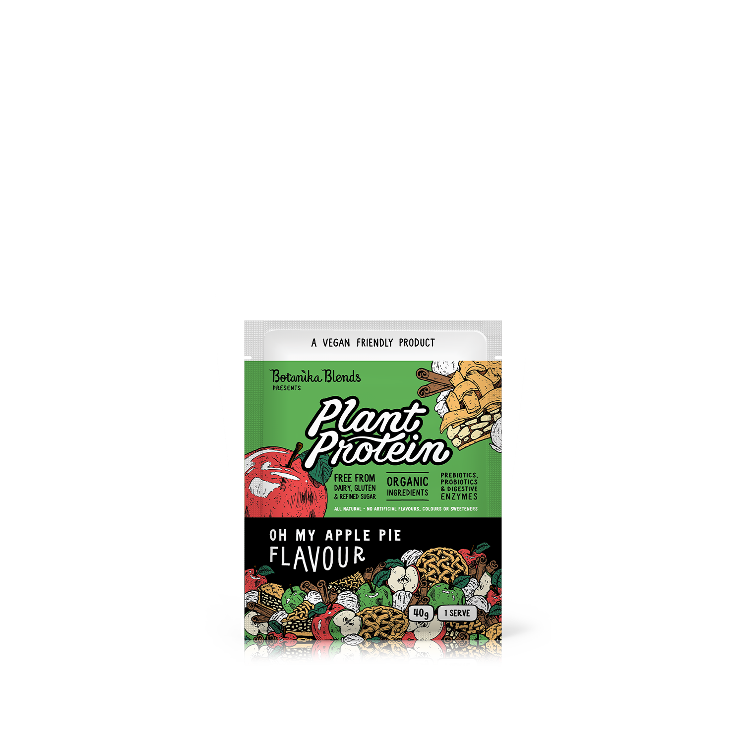SAMPLE PLANT PROTEIN – OH MY APPLE PIE - Botanika Blends