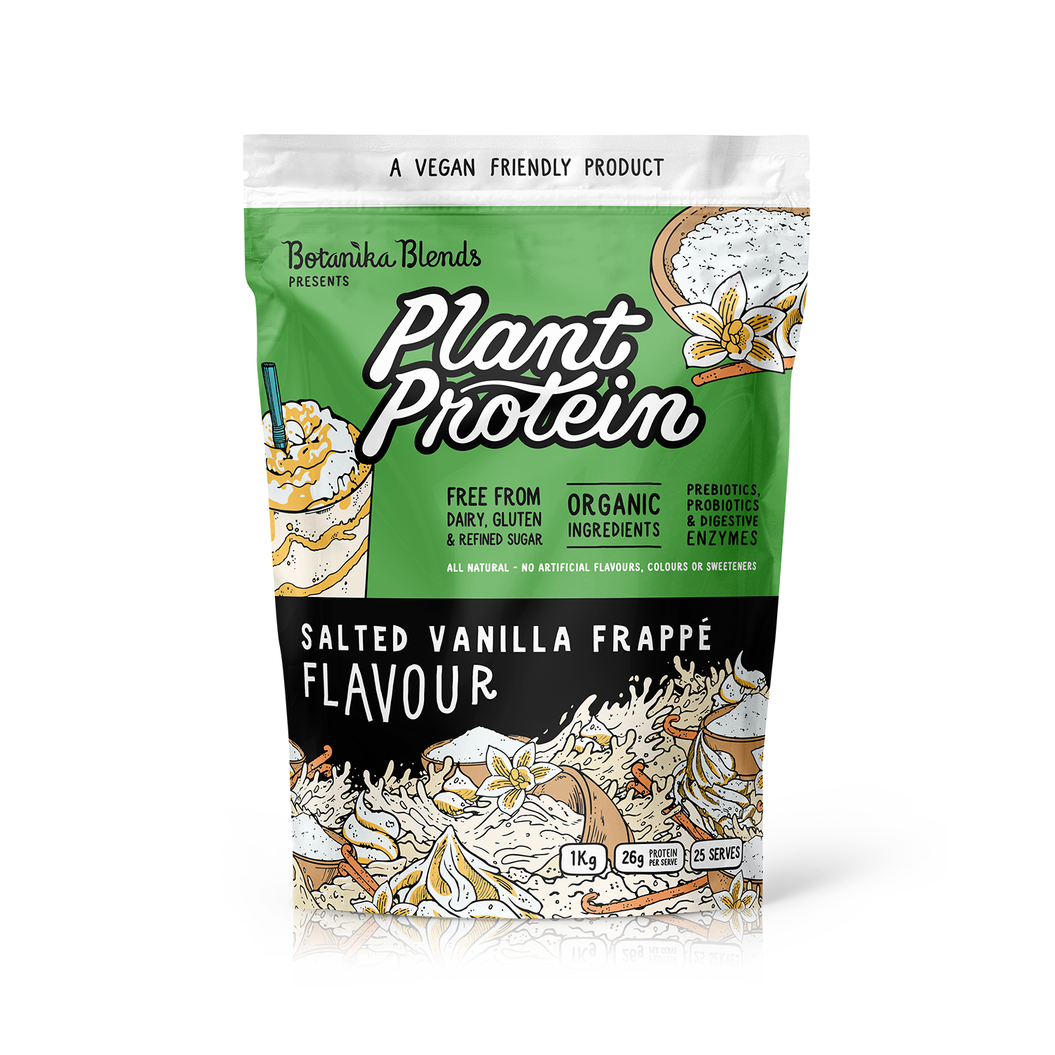 PLANT PROTEIN - SALTED VANILLA FRAPPÉ