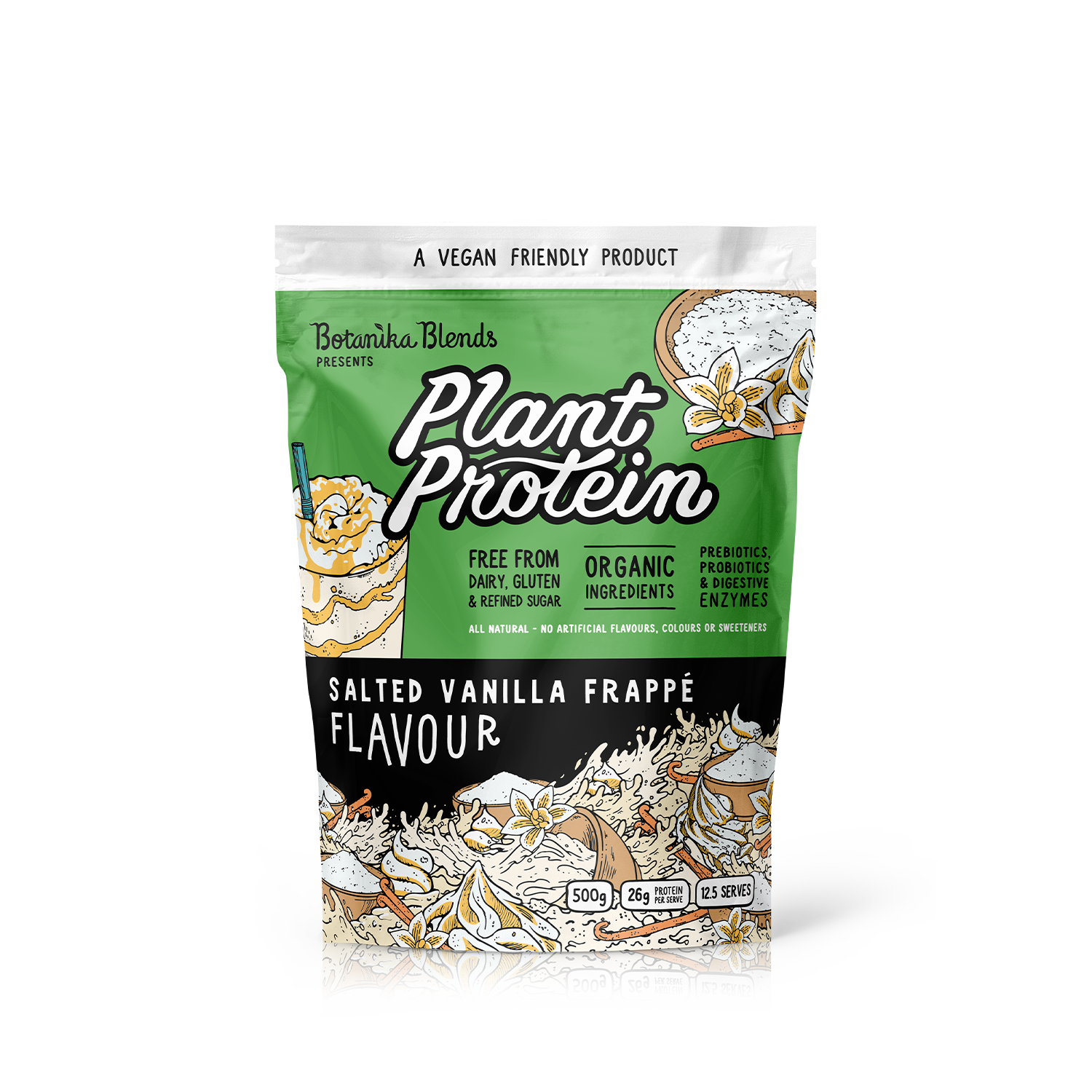 PLANT PROTEIN - SALTED VANILLA FRAPPÉ
