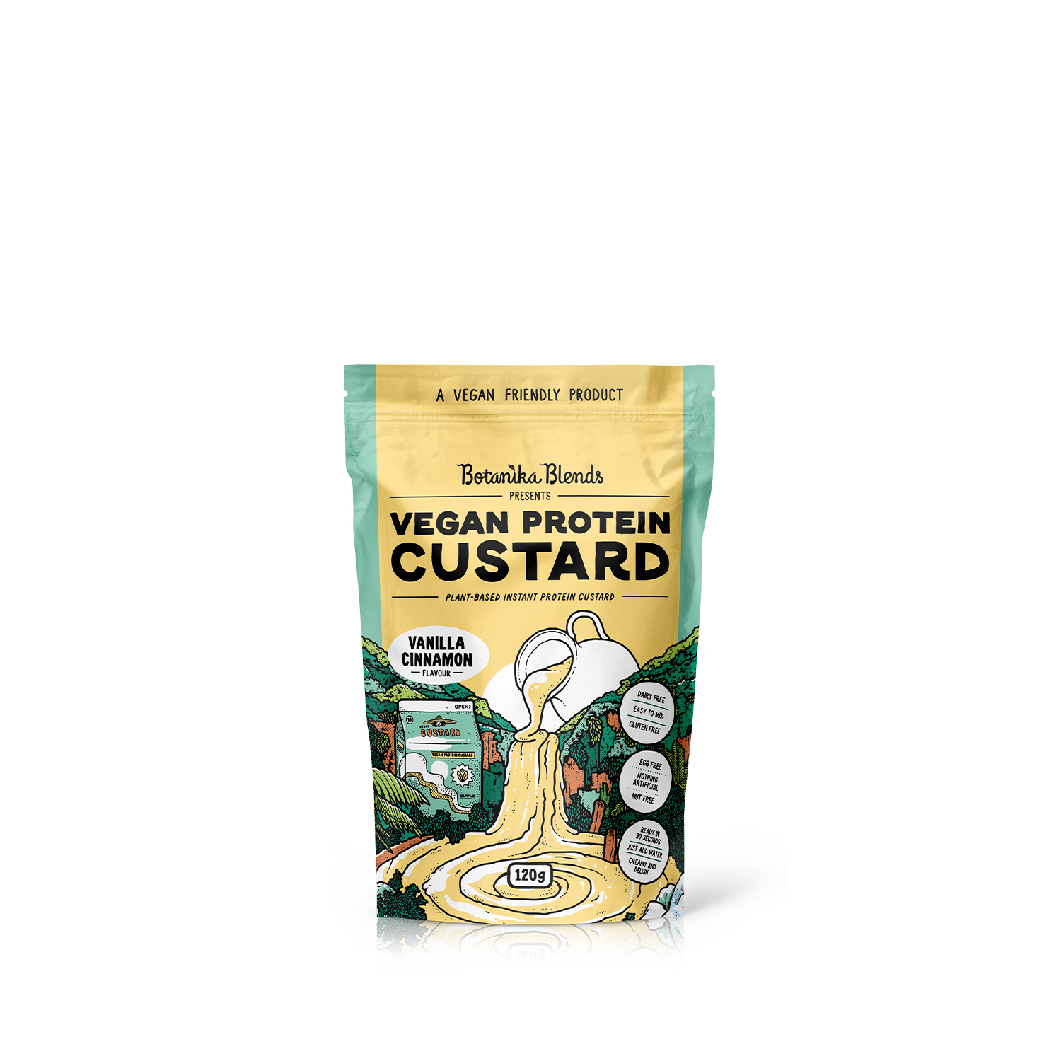 PROTEIN CUSTARD - VANILLA CINNAMON - Botanika Blends