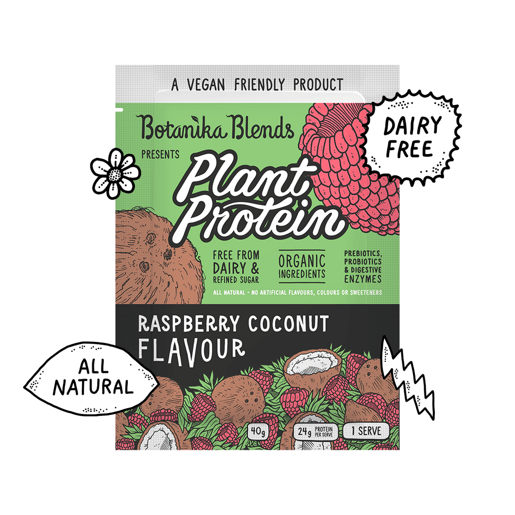 Plant Protein - Raspberry Coconut - Botanika Blends