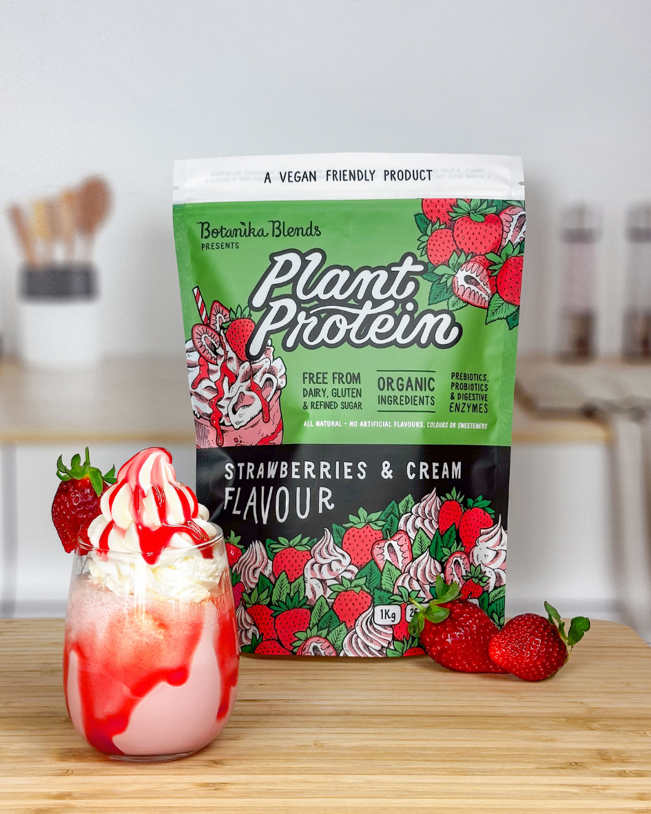 PLANT PROTEIN - STRAWBERRIES & CREAM