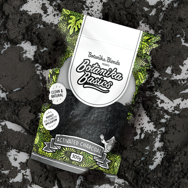 Activated Charcoal Powder 300g | Steam-Activated Coconut Detox