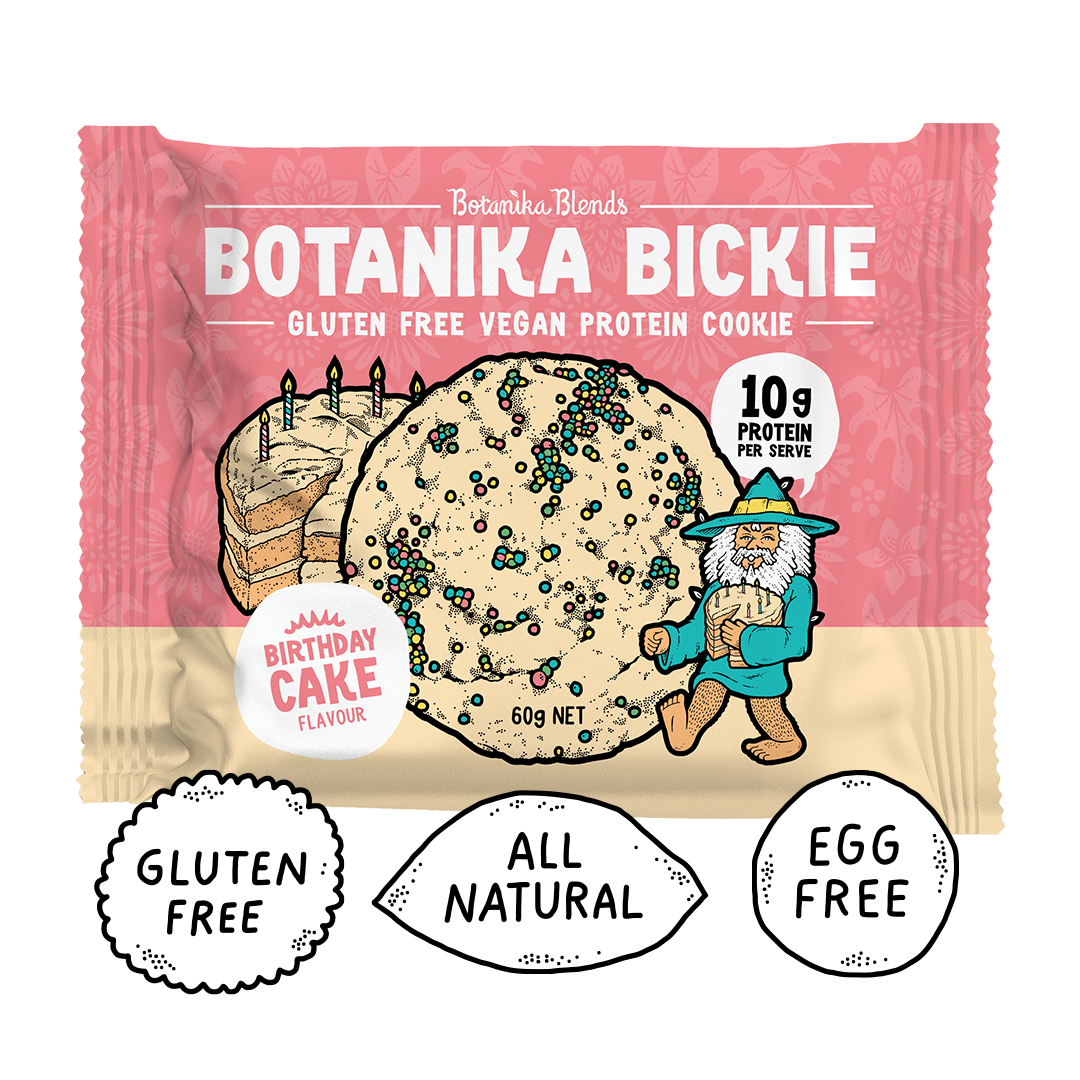 Biolink Cake Vegan Protein Cookie - Birthday Cake | Botanika Blends