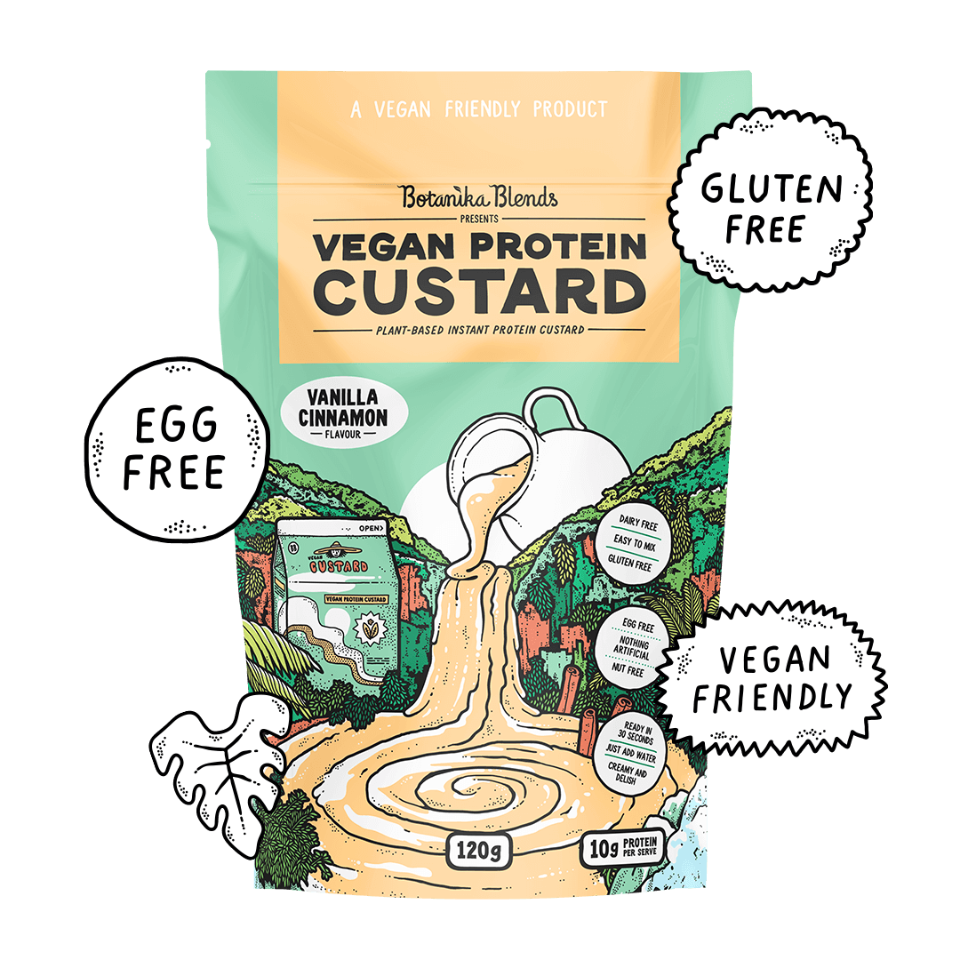 Vegan Protein Custard - Vanilla Cinnamon - Botanika Blends
