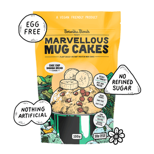 Marvellous Mug Cakes - Choc Chip Banana Bread - Botanika Blends