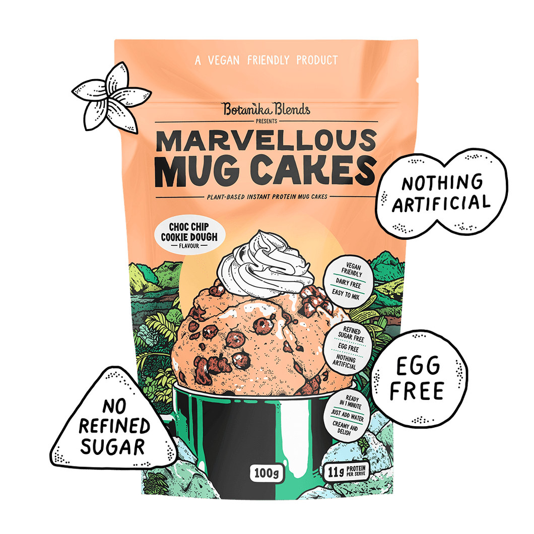 Marvellous Mug Cakes - Choc Chip Cookie Dough - Botanika Blends