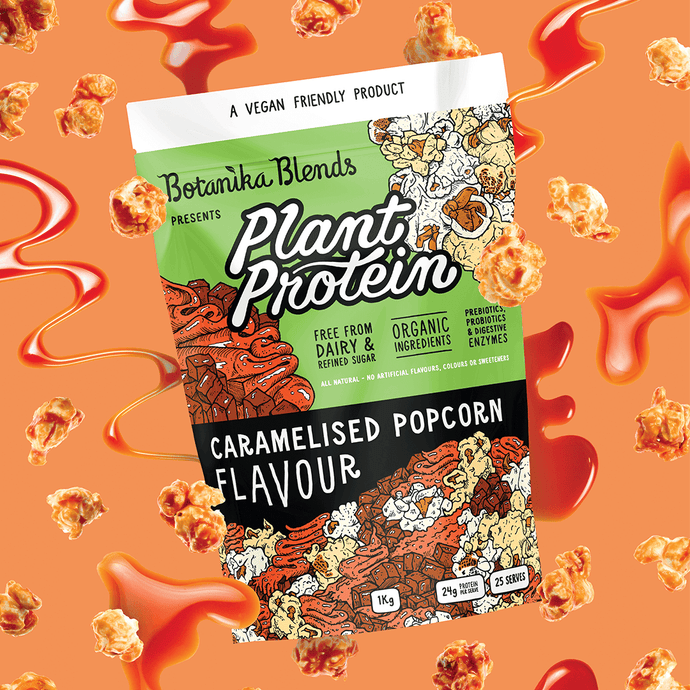 Plant Protein - Caramelised Popcorn - Botanika Blends
