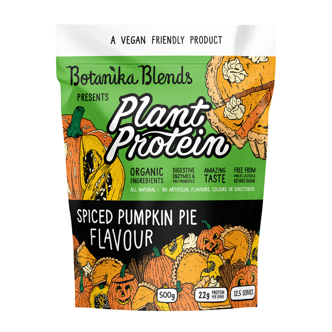 Plant Protein - Spiced Pumpkin Pie - Botanika Blends