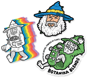 Limited Edition Wizard Sticker Pack - Botanika Blends
